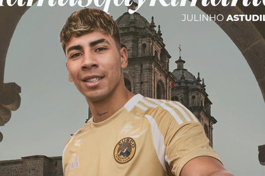 Cusco FC anunció la llegada de Julinho Astudillo en condición de préstamo