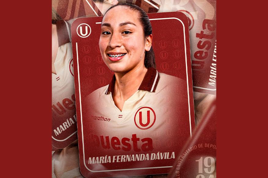 María Fernanda Dávila es nueva arquera de Universitario para la Liga Femenina