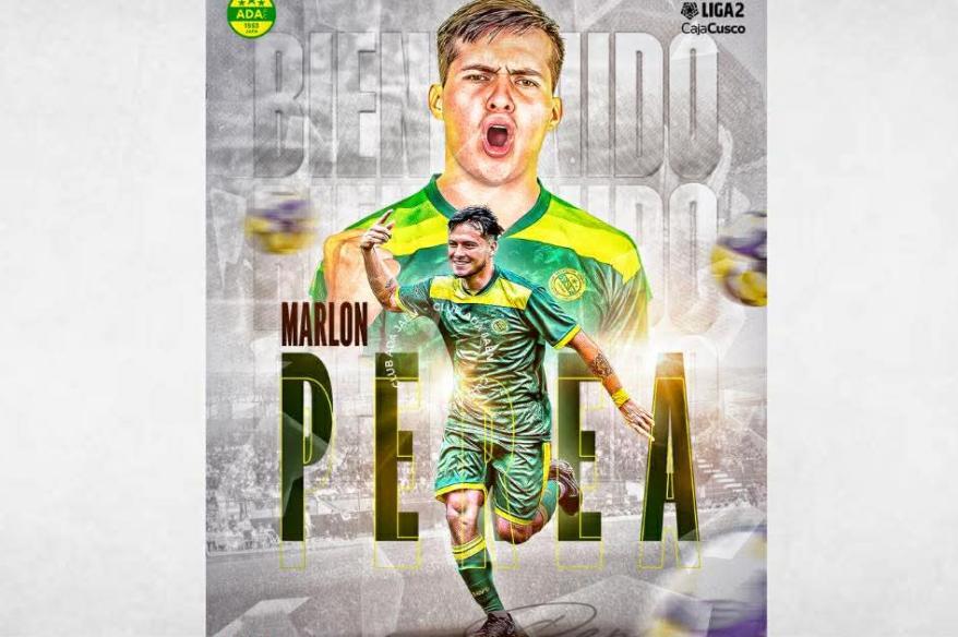 Marlon Perea fue presentado en ADA Jaén