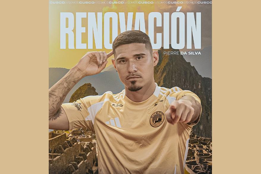 Pierre da Silva renovó y no se mueve de Cusco FC