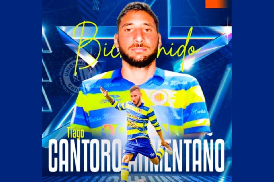 Tiago Cantoro es nuevo jugador de Unión Minas