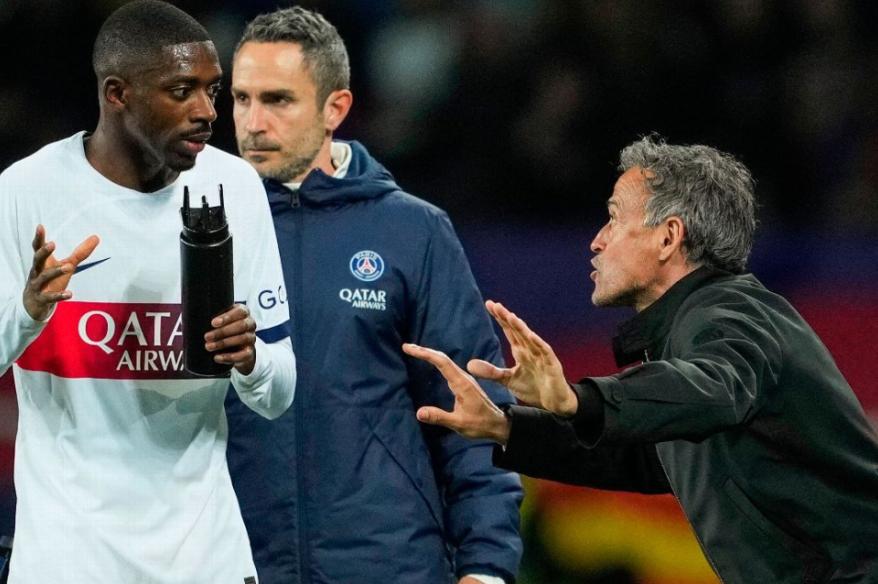 ¿Crisis en PSG? Declaraciones cruzadas entre Dembelé y Luis Enrique