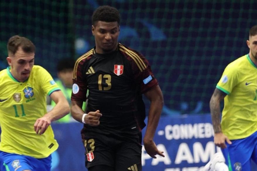 Perú perdió ante Brasil en las semifinales de la Copa América de Futsal