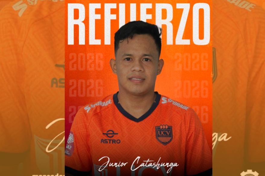 La U. César Vallejo refuerza su plantel con la incorporación de Junior Catashunga