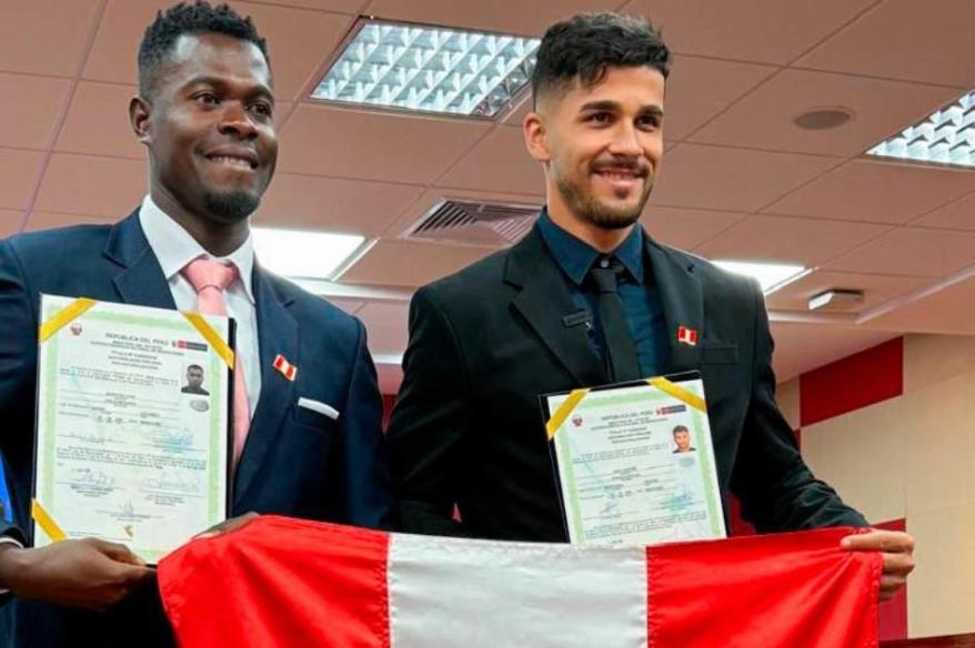 ¡Jarlín Quintero y Gonzalo Rizzo recibieron nacionalidad peruana!