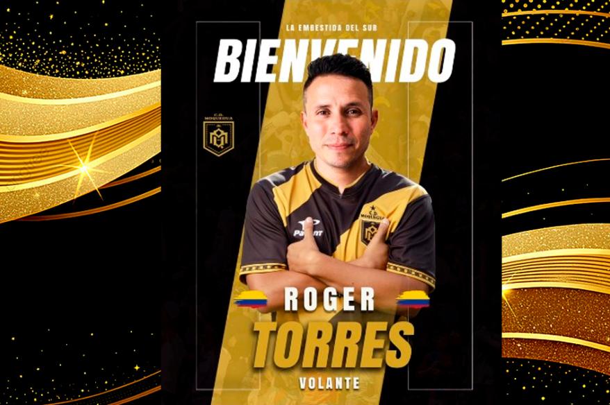 CD Moquegua refuerza su mediocampo con el colombiano Roger Torres