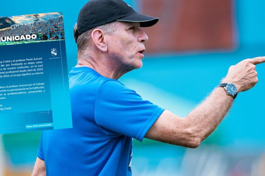 NO VA MÁS: Cristal confirmó la salida de Paulo Autuori