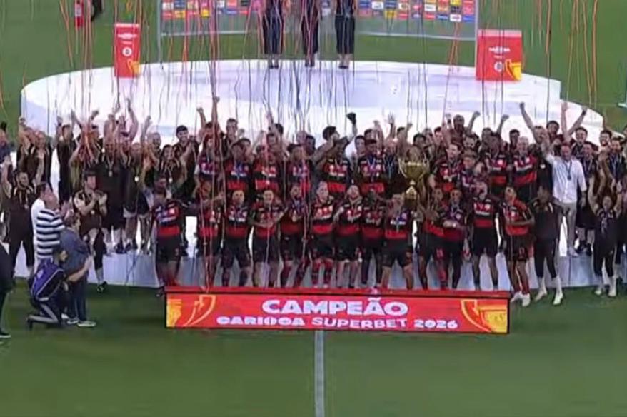 Flamengo se coronó campeón del Campeonato Carioca en penales