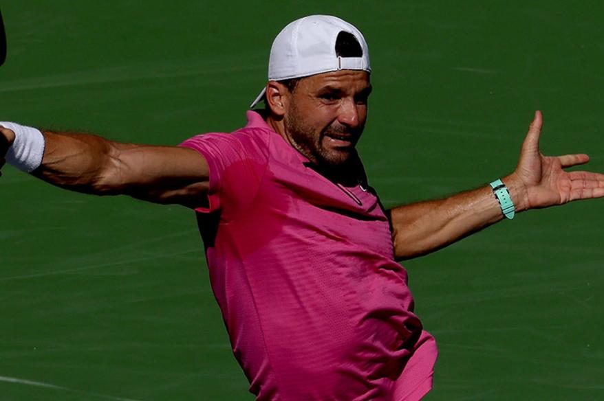 Dimitrov ganó y enfrentará a Alcaraz en Indian Wells