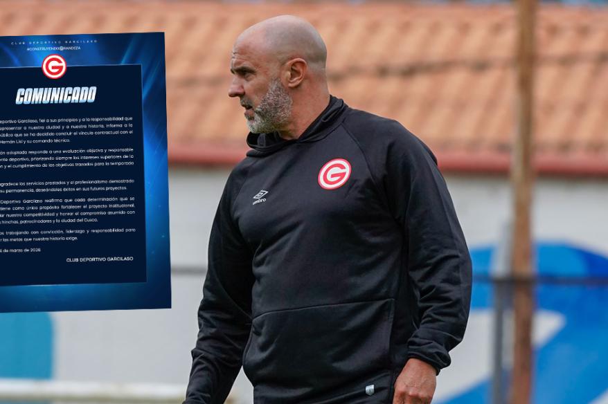 Deportivo Garcilaso anunció salida de Hernán Lisi