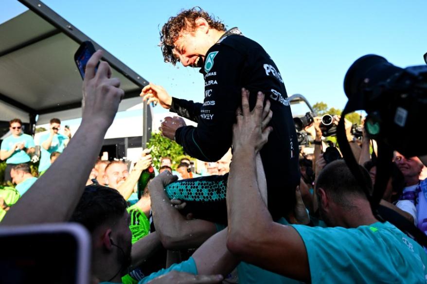 George Russell ganó el Gran Premio de Australia