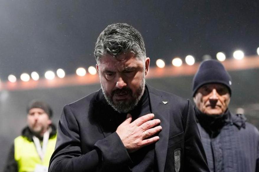 Oficialmente Gattuso dejó de ser técnico de Italia