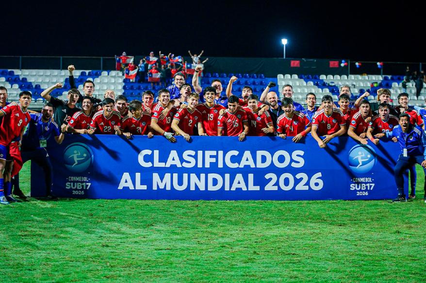 Chile clasificó al Mundial Sub 17 tras golear a Bolivia