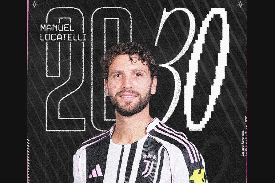 Manuel Locatelli se queda en Juventus hasta 2030