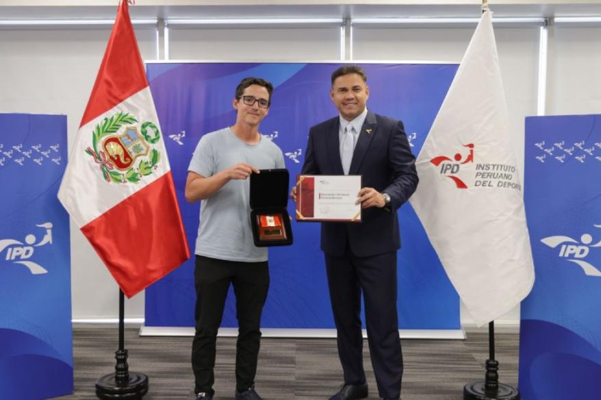 Alessandro de Souza ingresó al Programa Lima 2027 tras ganar la medalla de oro en la Copa del Mundo de Escopeta