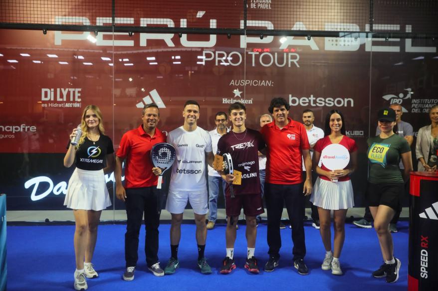 Pádel peruano coronó a sus primeros campeones nacionales