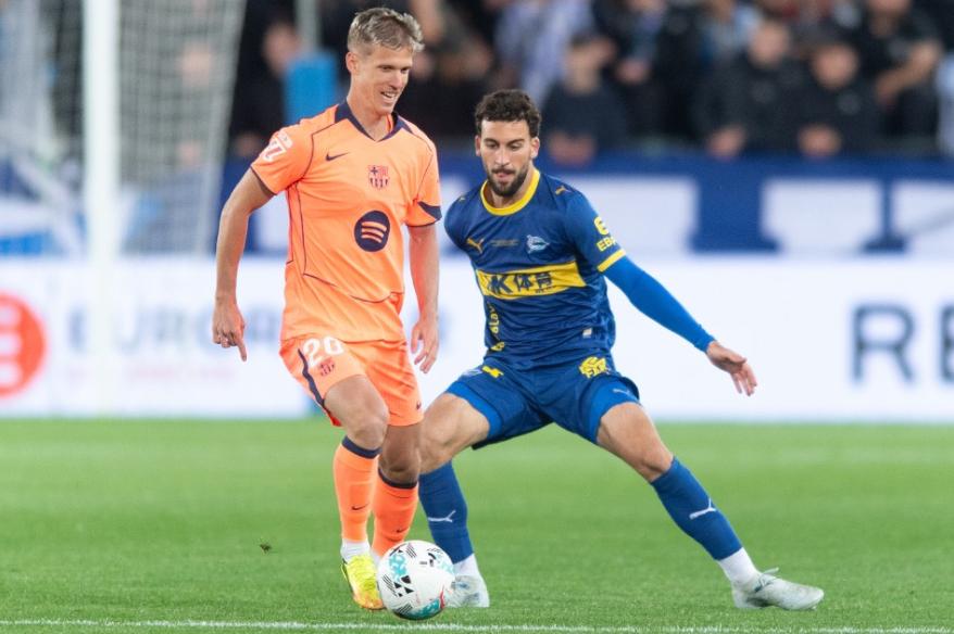 Alavés sorprendió al campeón Barcelona y salió de zona de descenso