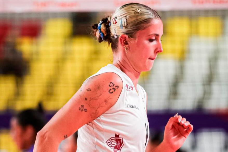 Universitario anunció renovación de Catherine Flood para la Liga Peruana de Vóley