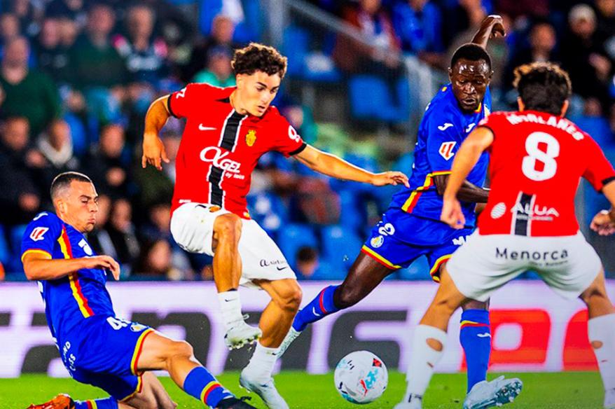 Getafe venció a Mallorca y quedó cerca de asegurar torneo internacional