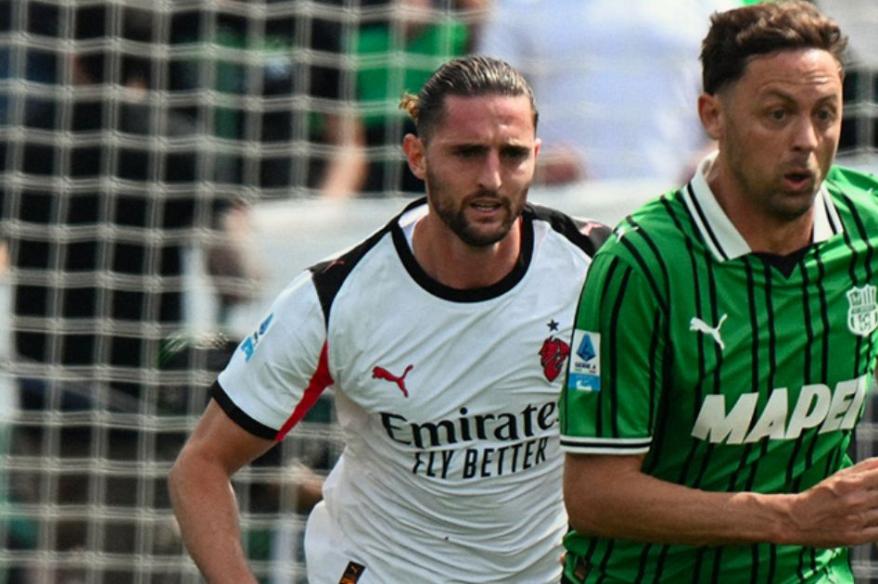 Milan perdió ante Sassuolo en la Serie A