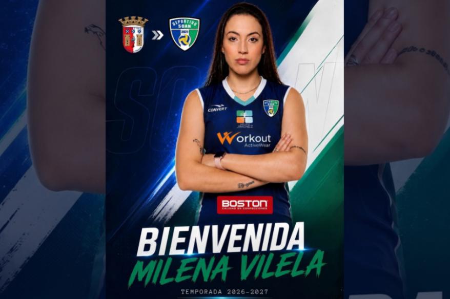 Deportivo Soan anunció el fichaje de Milena Vilela para la temporada 2026-27