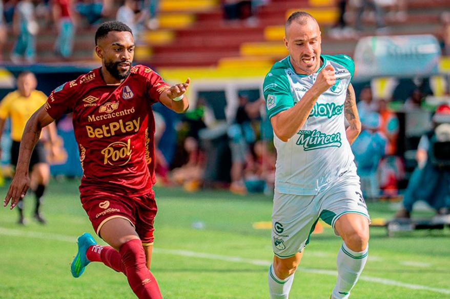 Gallese fue titular en el empate de Deportivo Cali ante Deportes Tolima