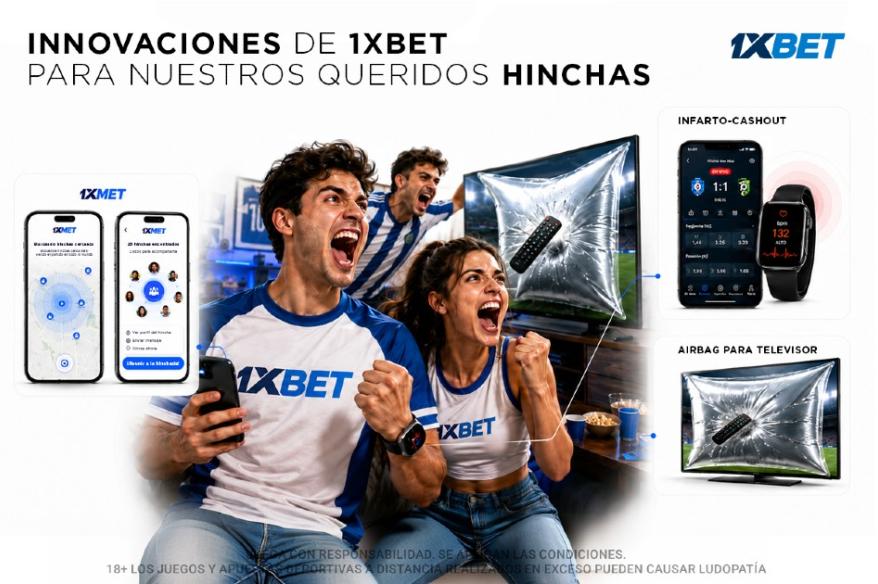 Encuentra a tu gente, salva tu tele y no te desmayes de alegría durante el partido: 1xBet sabe cómo hacerlo