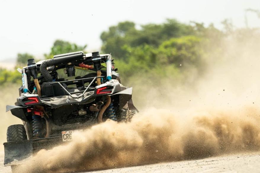 Cristopher Cross va por la victoria en el Rally de Quilmaná