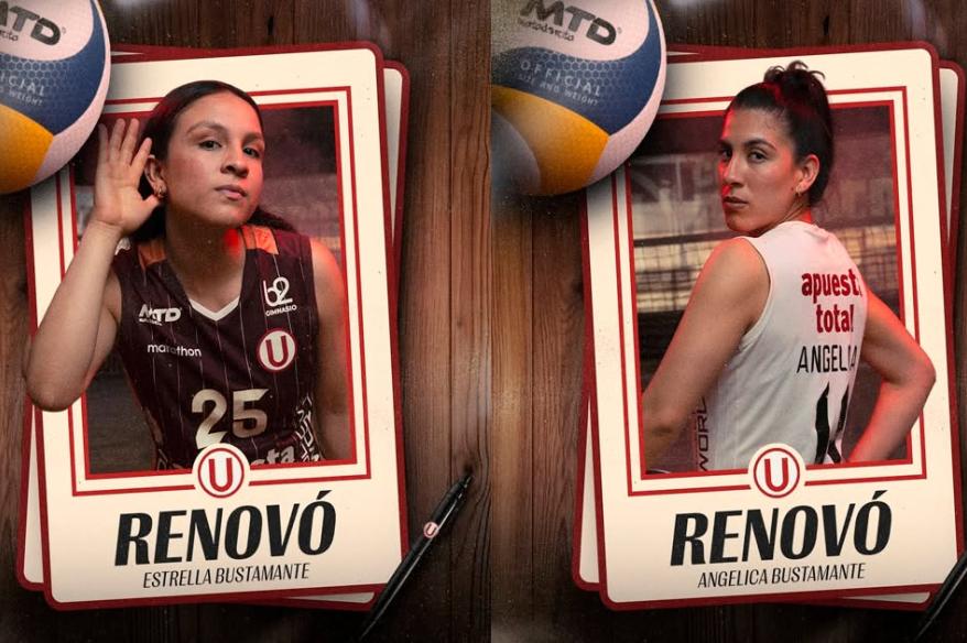'Pumas' aseguraron a las hermanas Bustamante para la próxima temporada