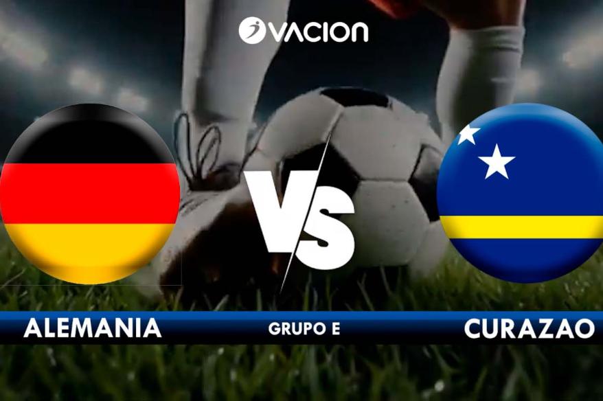 #ENVIVO | Alemania empata con Curazao por el grupo E del Mundial 2026