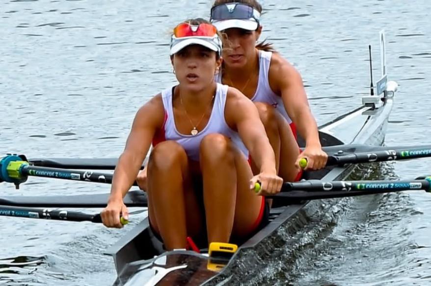 ¡Hermanas Alessia y Valeria Palacios lograron medalla de plata en Copa del Mundo de Remo!