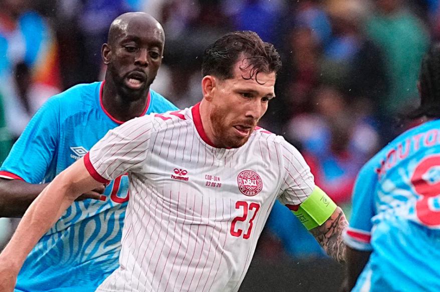 Congo no pasó del 0-0 ante Dinamarca en su último amistoso antes del Mundial 2026