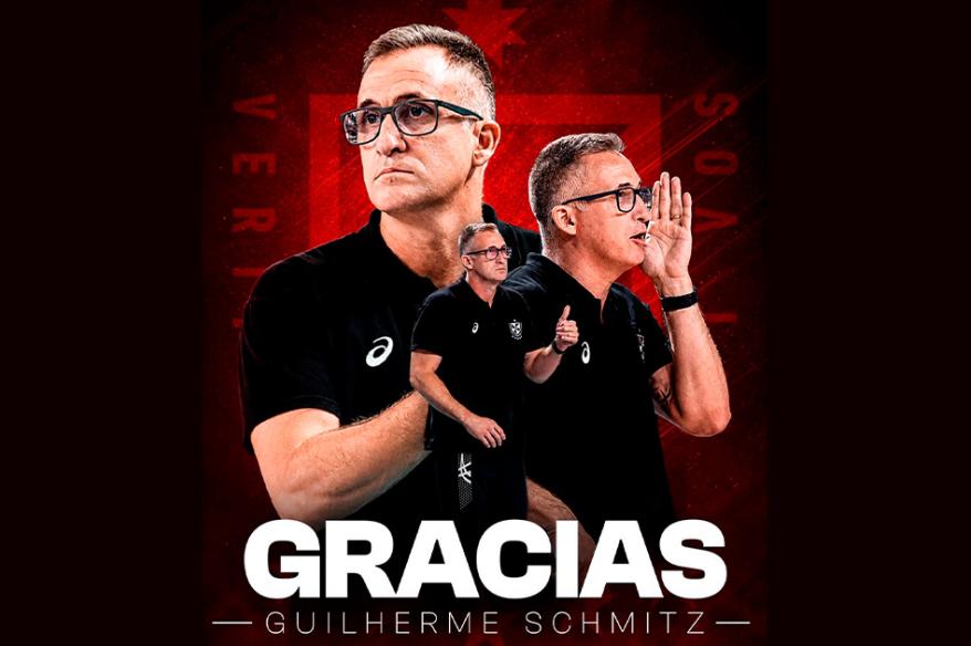 Buscan nuevo entrenador: San Martín anunció la salida de Guilherme Schmitz