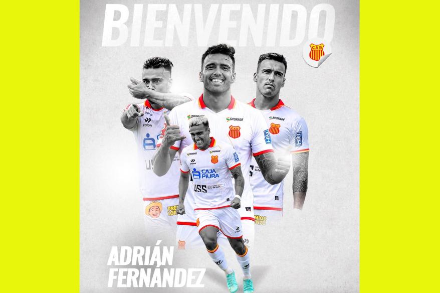 Atlético Grau oficializó el fichaje del paraguayo Adrián Fernández para el Clausura