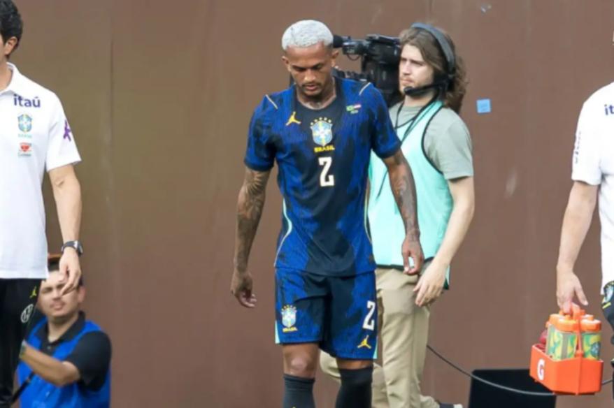 Golpe para Brasil: Wesley quedó fuera de la Copa del Mundo por una lesión muscular