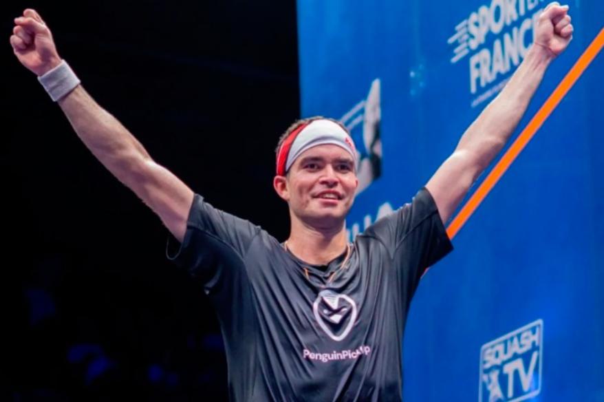 Diego Elías se convierte en el primer sudamericano en ganar el PSA Squash Tour