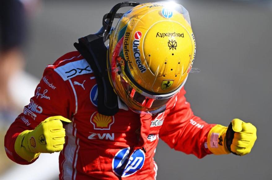 Lewis Hamilton se quedó con la pole de la sprint del GP de Gran Bretaña