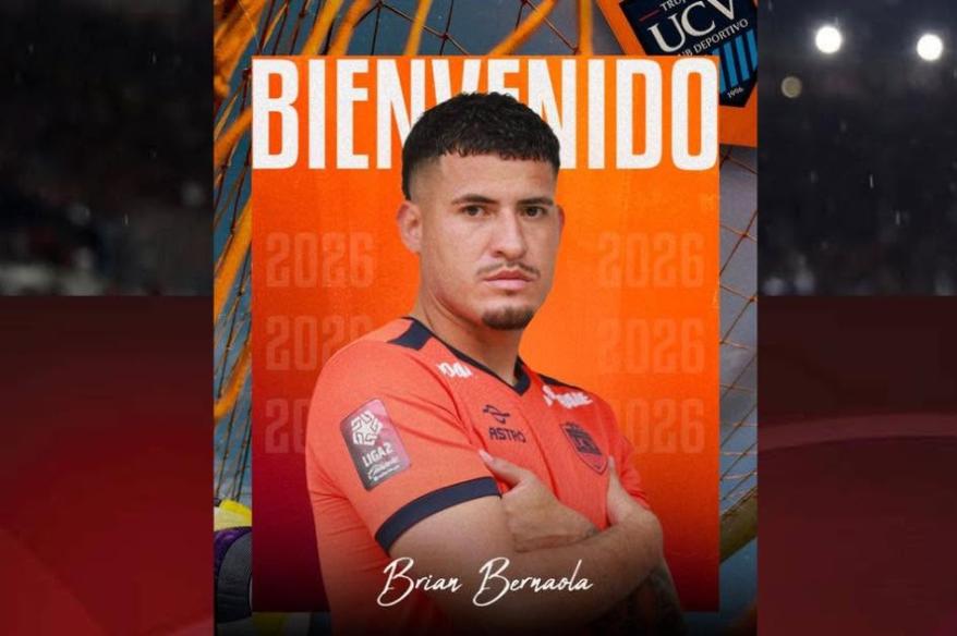 Cambió de camiseta: Brian Bernaola dejó FC Cajamarca y jugará en la U. César Vallejo