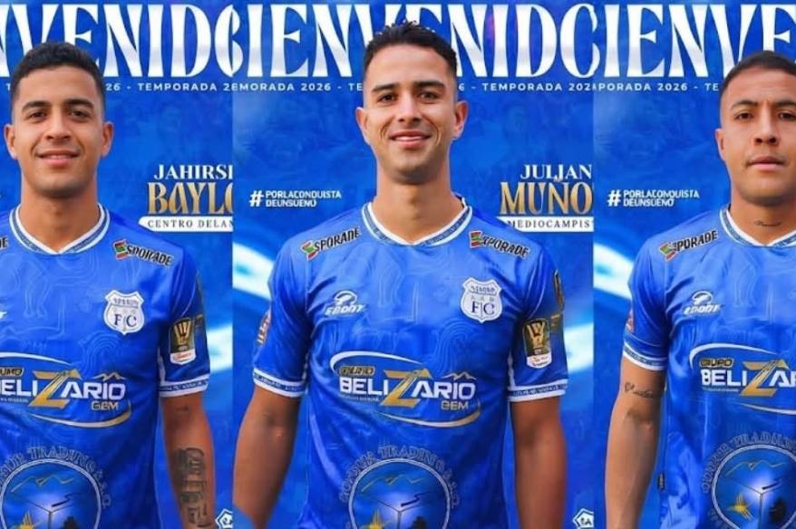 Santos FC sumó tres refuerzos para afrontar la segunda parte de la Liga 2