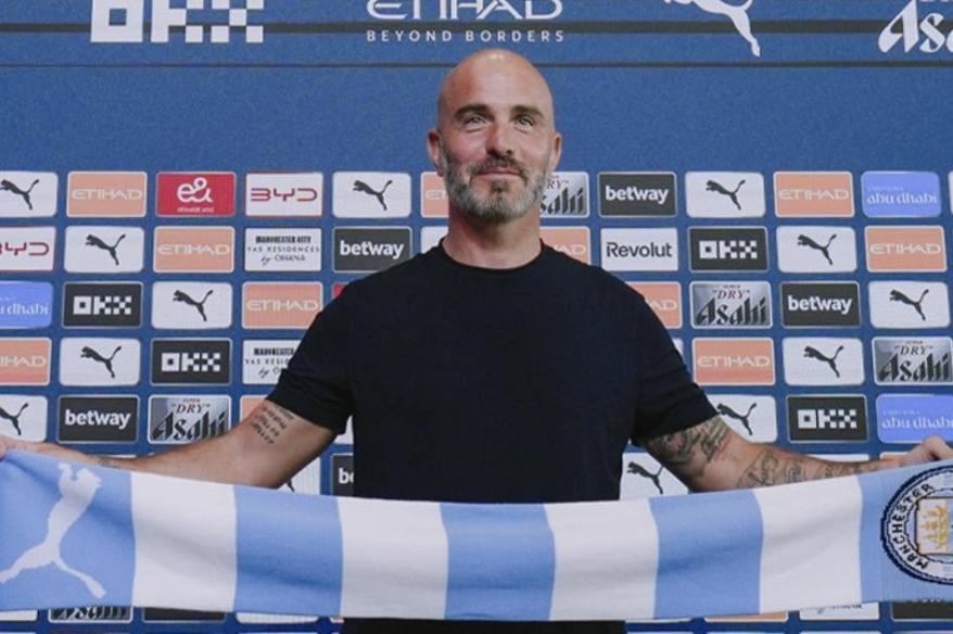 Enzo Maresca en su presentación oficial: "Es un privilegio relevar a Pep (Guardiola)"