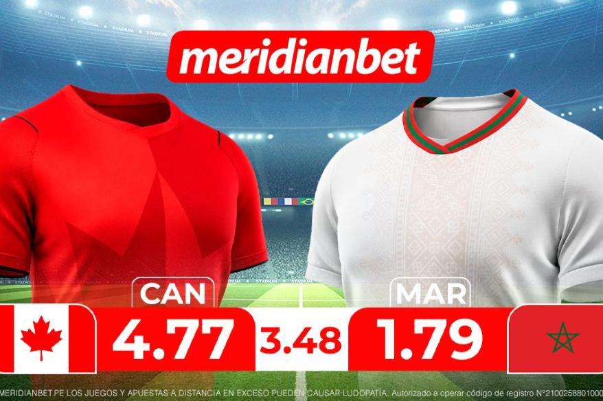Canada vs Marruecos: ¡Juega en el Torneo de selecciones y gana con la Mundo Mania de Meridianbet!