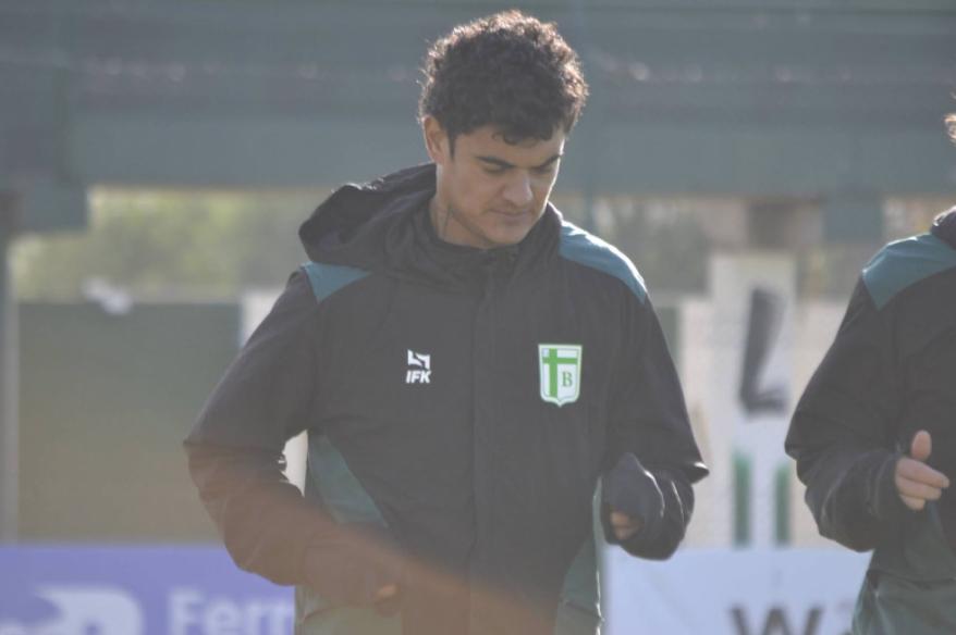 'Che' Beltrán ya entrenó en su nuevo club de Argentina