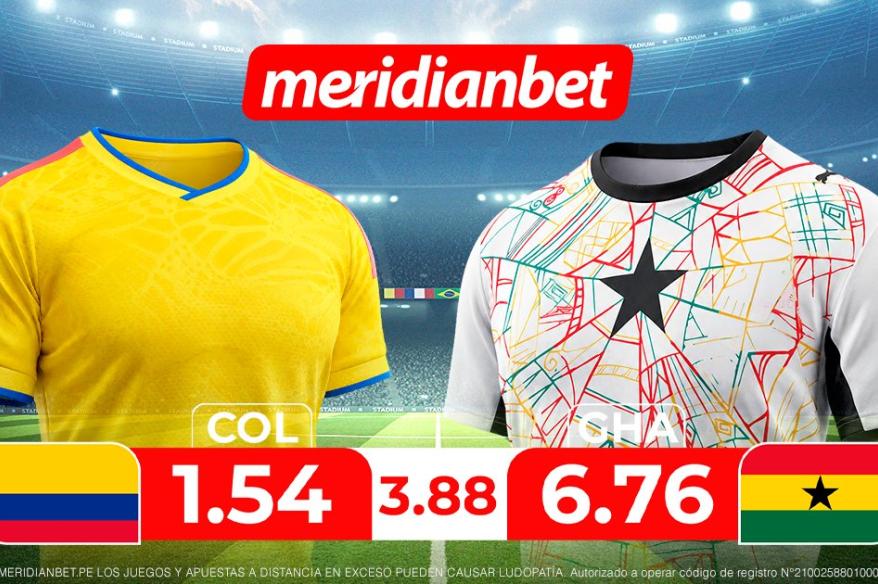 Colombia vs Ghana: ¡Juega en el Torneo de selecciones y gana con la Mundo Mania de Meridianbet!