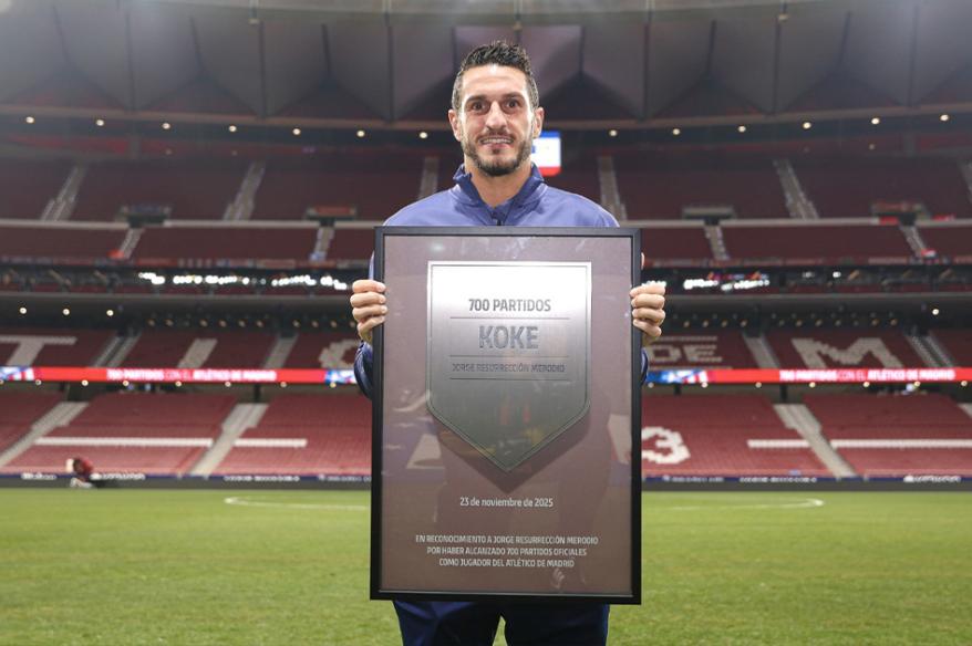 Koke renovó con Atlético Madrid hasta el 2027