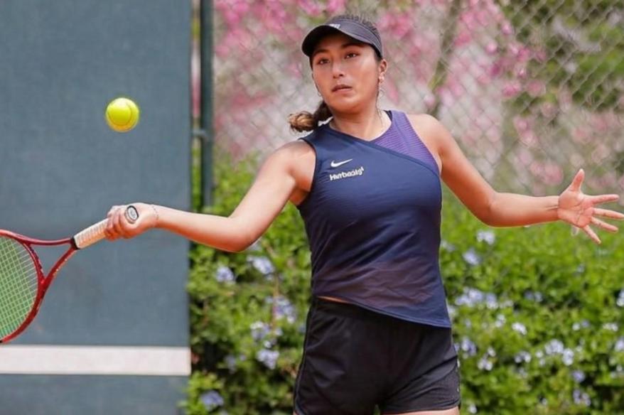 Romina Ccuno quedó eliminada en singles y dobles del W75 de Vacaria