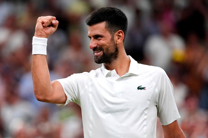 Novak Djokovic se metió a semifinales de Wimbledon