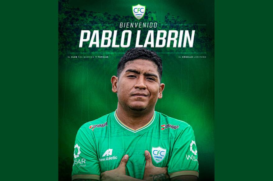 Pablo Labrín es nuevo jugador de Comerciantes FC