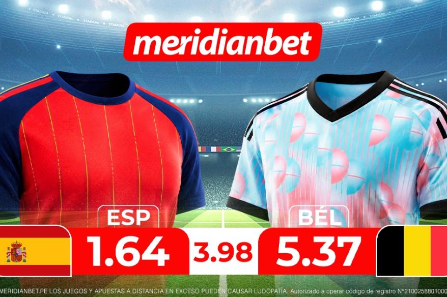 España vs Bélgica: ¡Juega en los cuartos de final del Torneo de selecciones y gana con la Mundo Mania de Meridianbet!