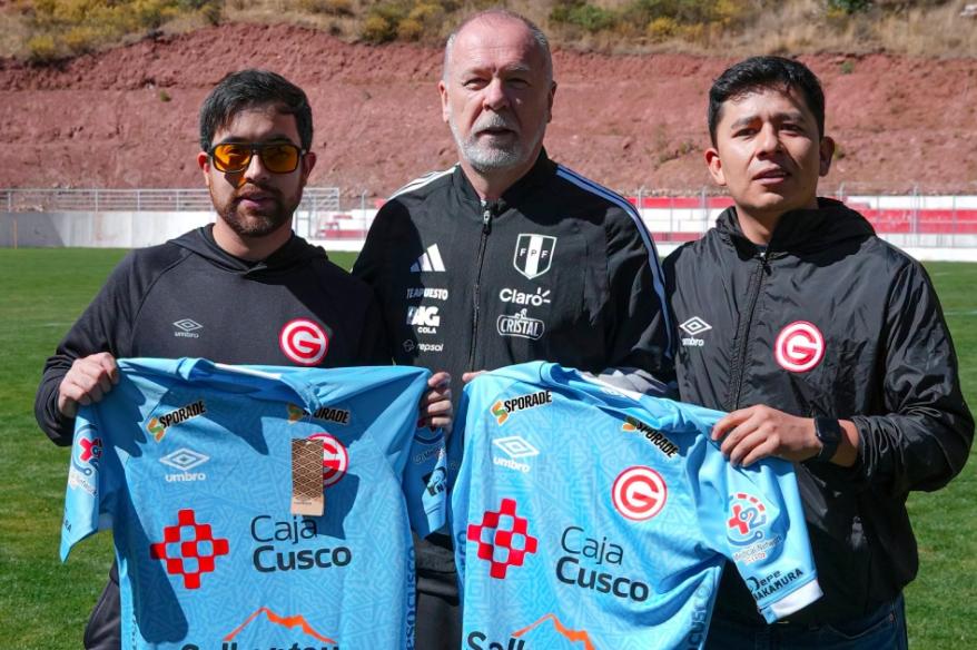 Mano Menezes visitó a Deportivo Garcilaso
