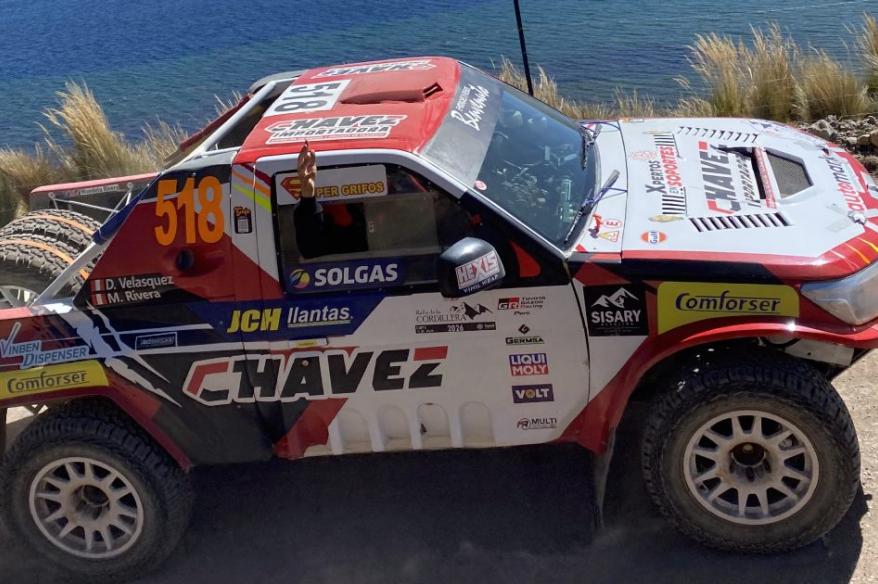 Mandela Rivera conquistó la categoría Camionetas en el Rally de la Cordillera